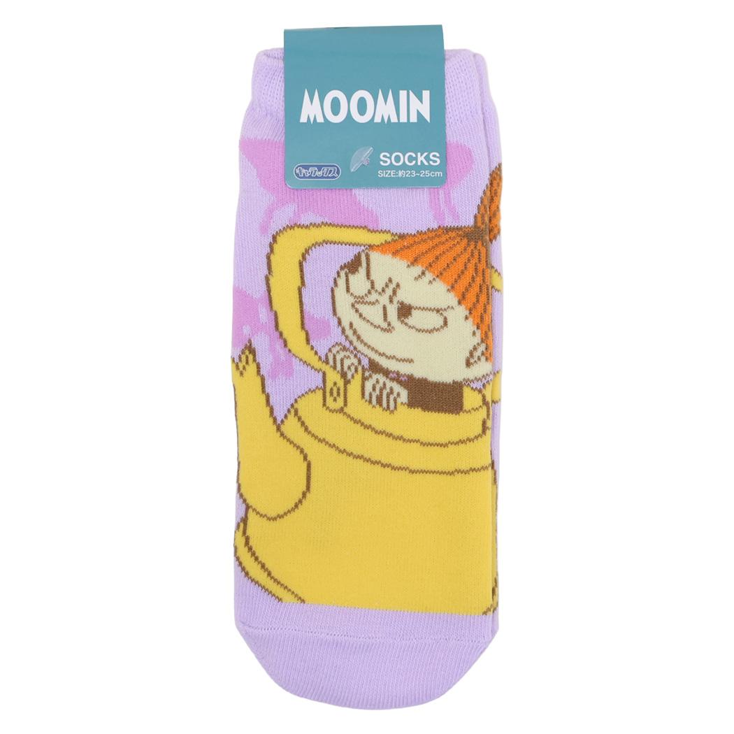 ムーミン 女性用靴下 レディースソックス キャラックス リトルミイ やかん 北欧 スモールプラネット