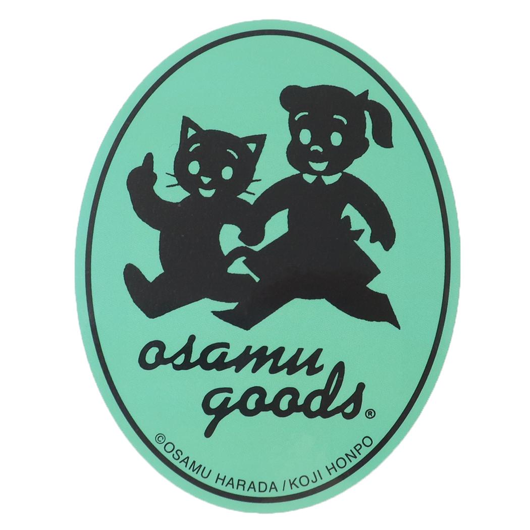 オサムグッズ ダイカットシール キャラクターステッカー あるく Osamu Goods スモールプラネット ダイカットビニールステッカー デコシール 耐水性 キャラクター グッズ メール便可 シネマコレクション