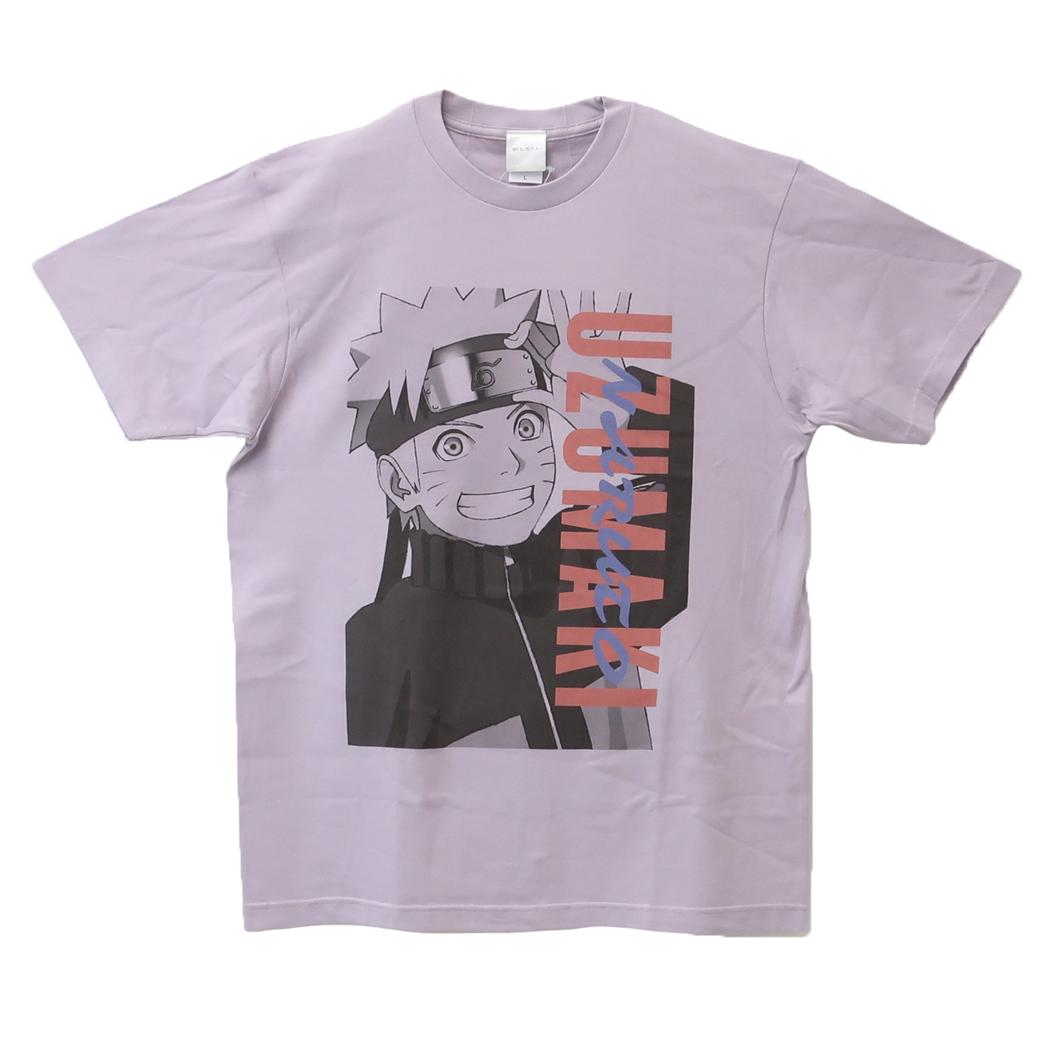 NARUTO疾風伝 Tシャツ T-SHIRTS ナルト ロゴ Lサイズ XLサイズ 少年ジャンプ スモールプラネット 半袖 アニメキャラクター グッズ メール便可 シネマコレクション