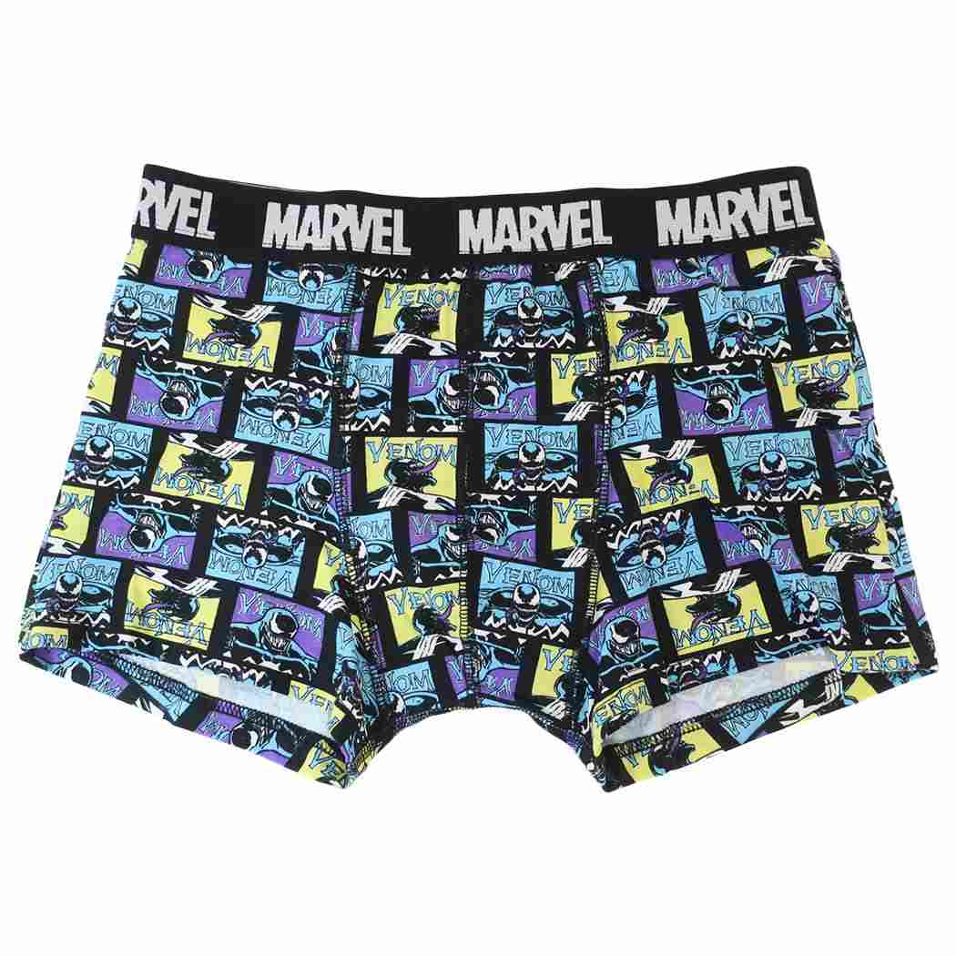 ヴェノム 男性用下着 ボクサーブリーフ スクエア MARVEL スモールプラネット ギフト雑貨 メンズインナー キャラクター グッズ メール便可