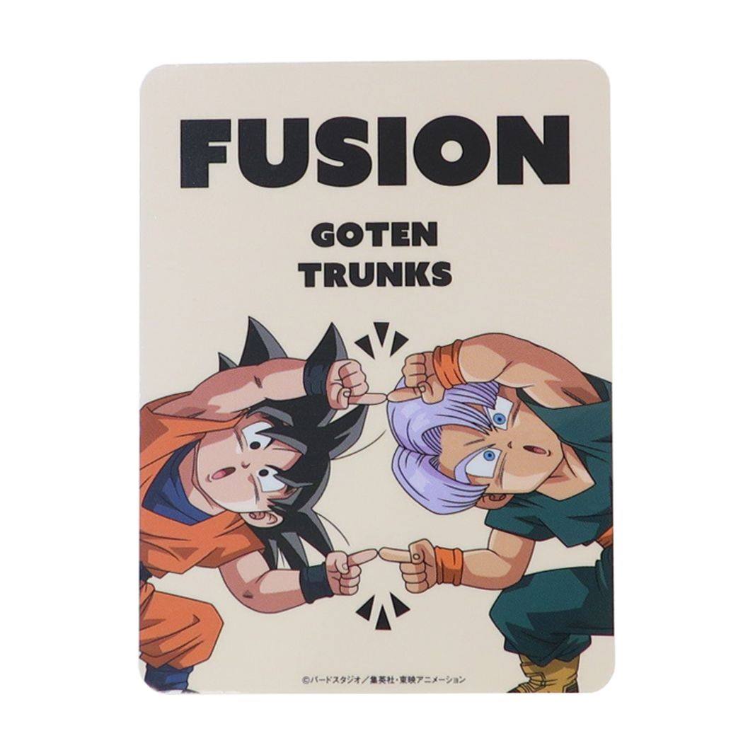 ドラゴンボール超ダイカットシールキャラクターステッカーフュージョンスモールプラネットダイカットビニールステッカーデコシール耐水性アニメキャラクターグッズメール便可シネマコレクション