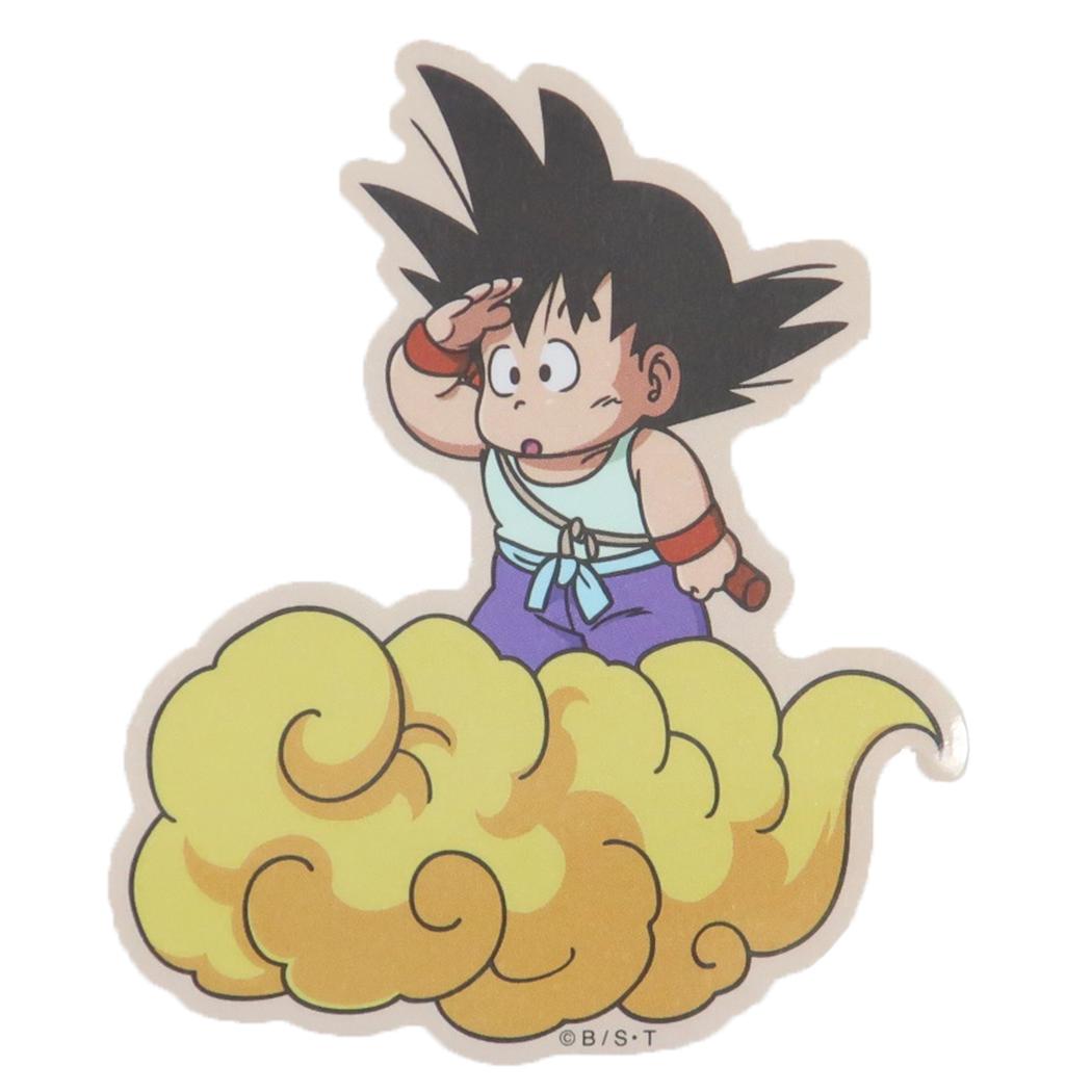 ドラゴンボール ダイカットシール キャラクターステッカー 筋斗雲 スモールプラネット ダイカットビニールステッカー デコシール 耐水性 アニメキャラクター グッズ メール便可 シネマコレクション