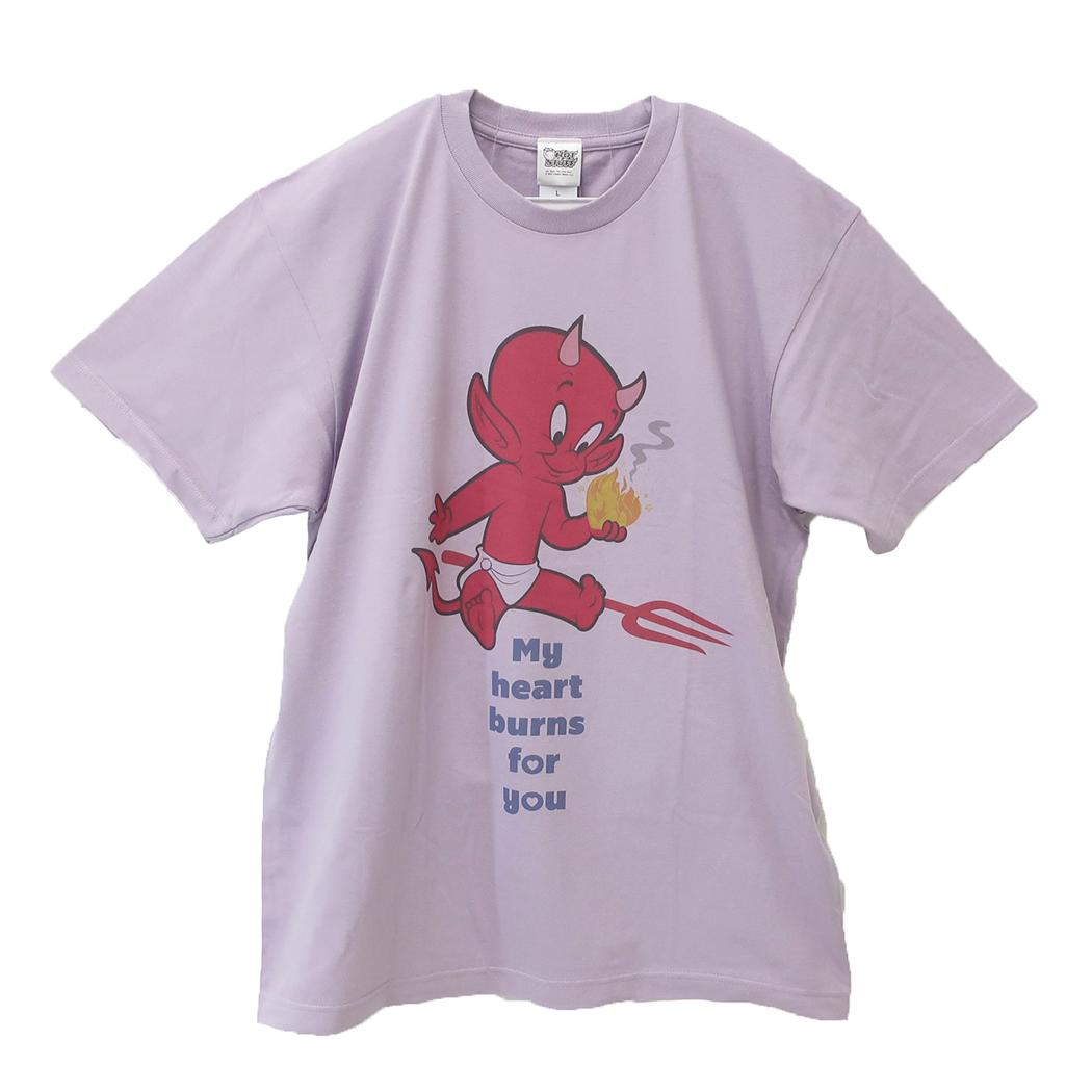 ホットスタッフ Tシャツ T-SHIRTS ハート Lサイズ XLサイズ スモールプラネット 半袖 キャラクター グッズ メール便可 シネマコレクション