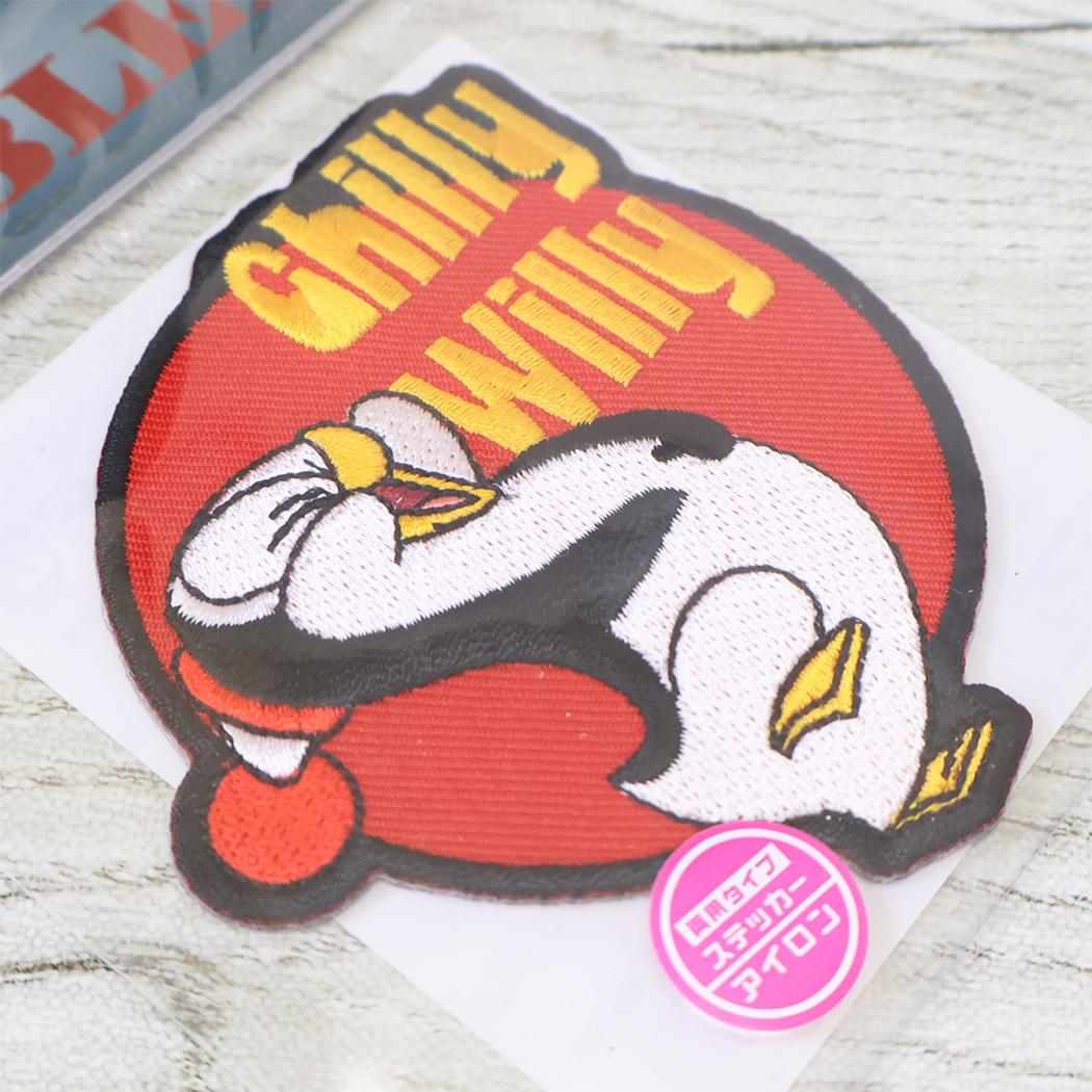 チリー ウィリー ワッペン アイロンパッチ 大笑い Chilly Willy スモールプラネット