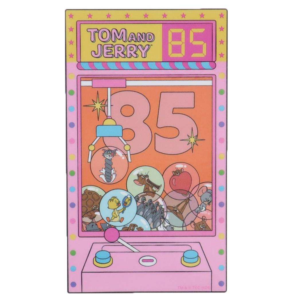 トムとジェリー ダイカットシール キャラクターステッカー クレーンゲーム ワーナーブラザース スモールプラネット ダイカットビニールステッカー デコシール 耐水性 キャラクター グッズ メール便可 シネマコレクション