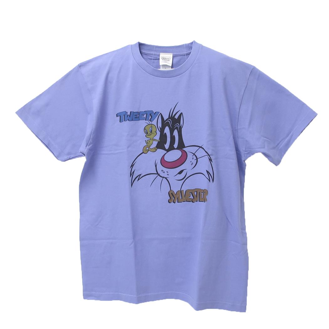 ルーニーテューンズ Tシャツ T-SHIRTS フェイス アップ Lサイズ XLサイズ LOONEY TUNES スモールプラネット 半袖 キャラクター グッズ メール便可 シネマコレクション