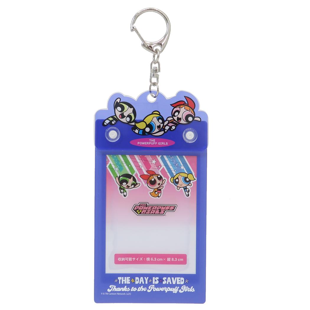 パワーパフガールズ チェキケース チェキホルダー PU スモールプラネット キーリング 推し活 キャラクター グッズ メール便可 シネマコレクション