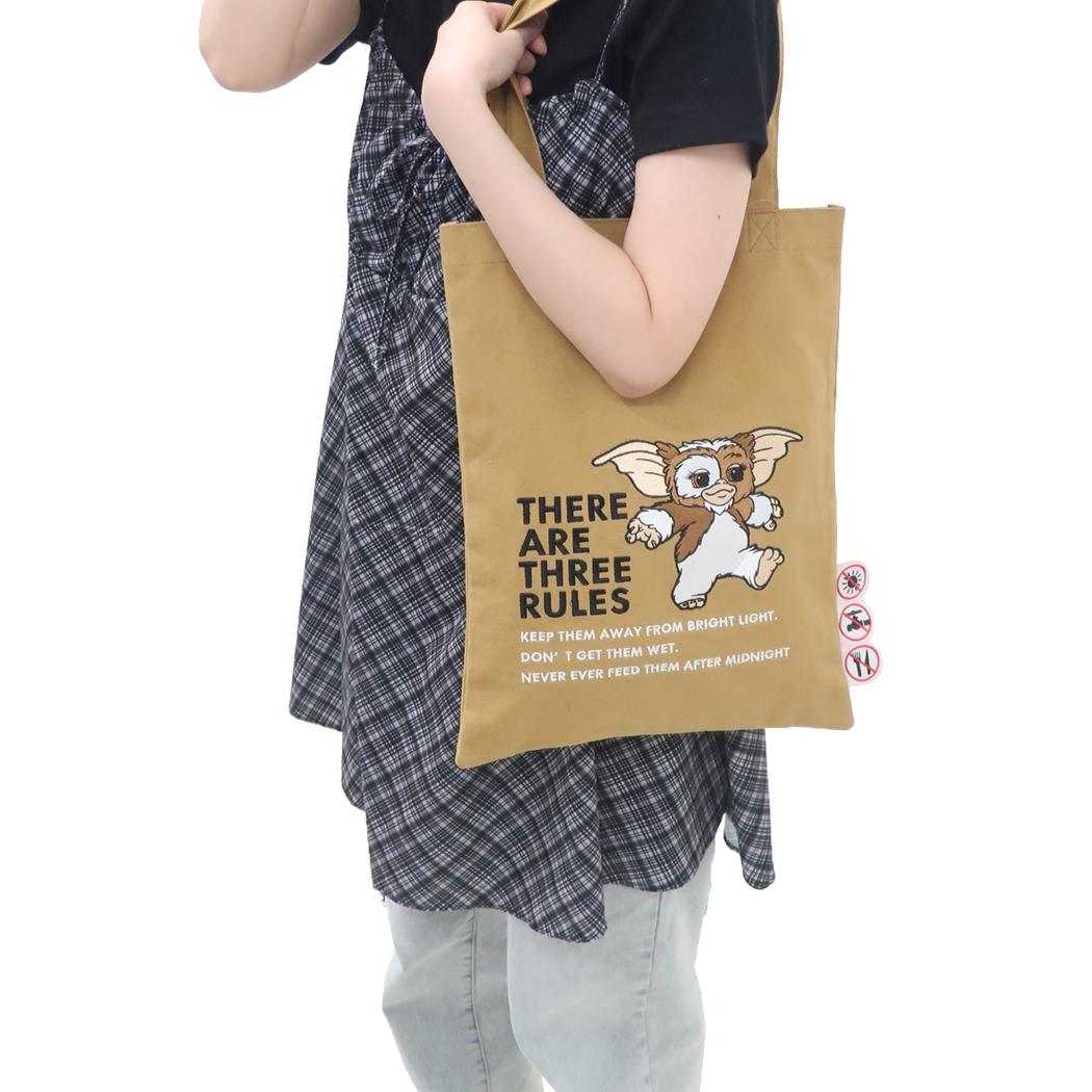 グレムリン 手提げかばん 刺繍トートバッグ 3つのルール スモールプラネット