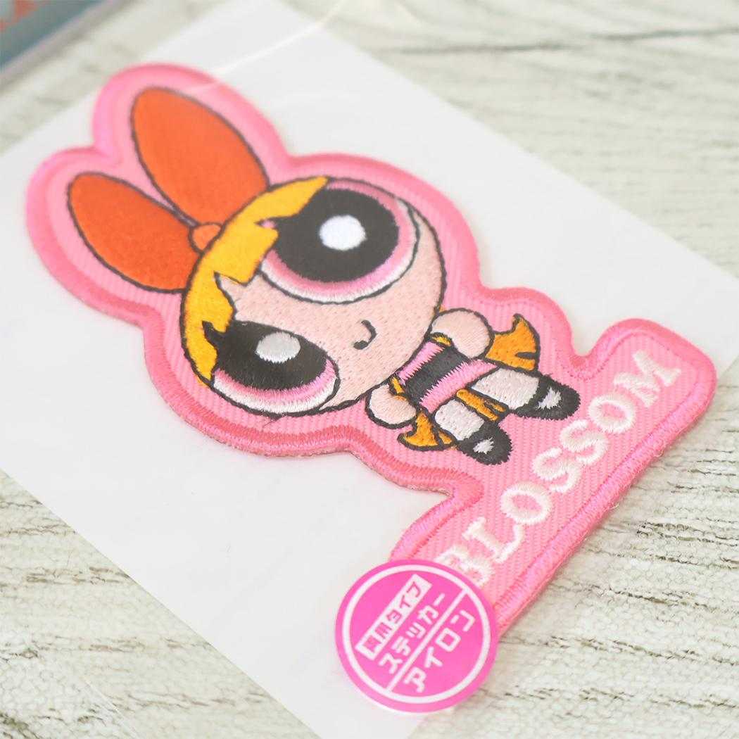 パワーパフガールズ ワッペン アイロンパッチ BLOSSOM スモールプラネット