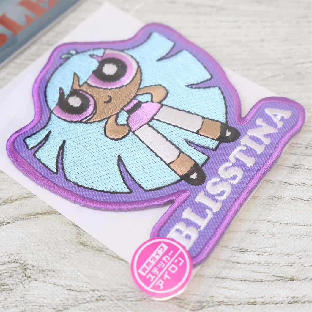 パワーパフガールズ ワッペン アイロンパッチ BLISSTINA スモールプラネット