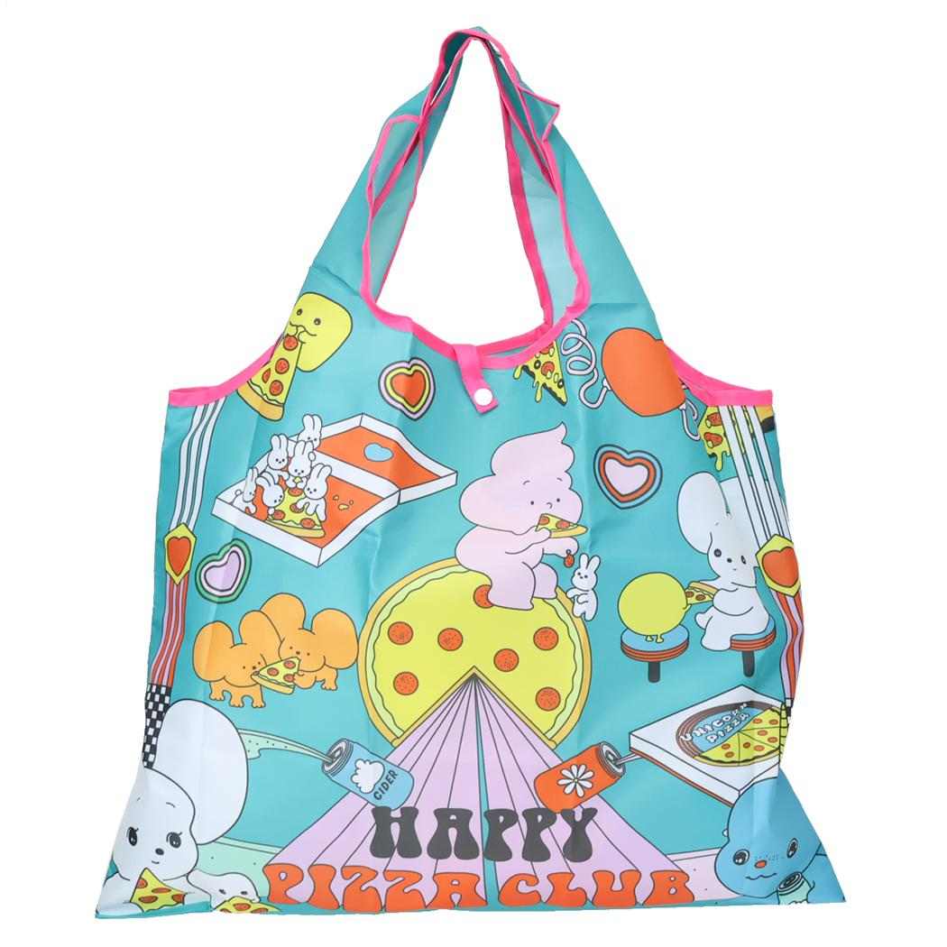 なにげないねずみシラタマ エコバッグ ショッピングバッグ ハッピーピザクラブ スモールプラネット お買い物かばん キャラクター グッズ メール便可 シネマコレクション