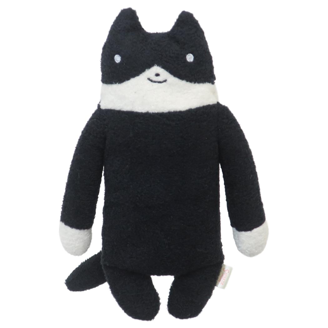 フモフモさん プラッシュドール ぬいぐるみ Mサイズ どろ ブラック シナダグローバル 人形 マスコット キャラクター グッズ シネマコレクション