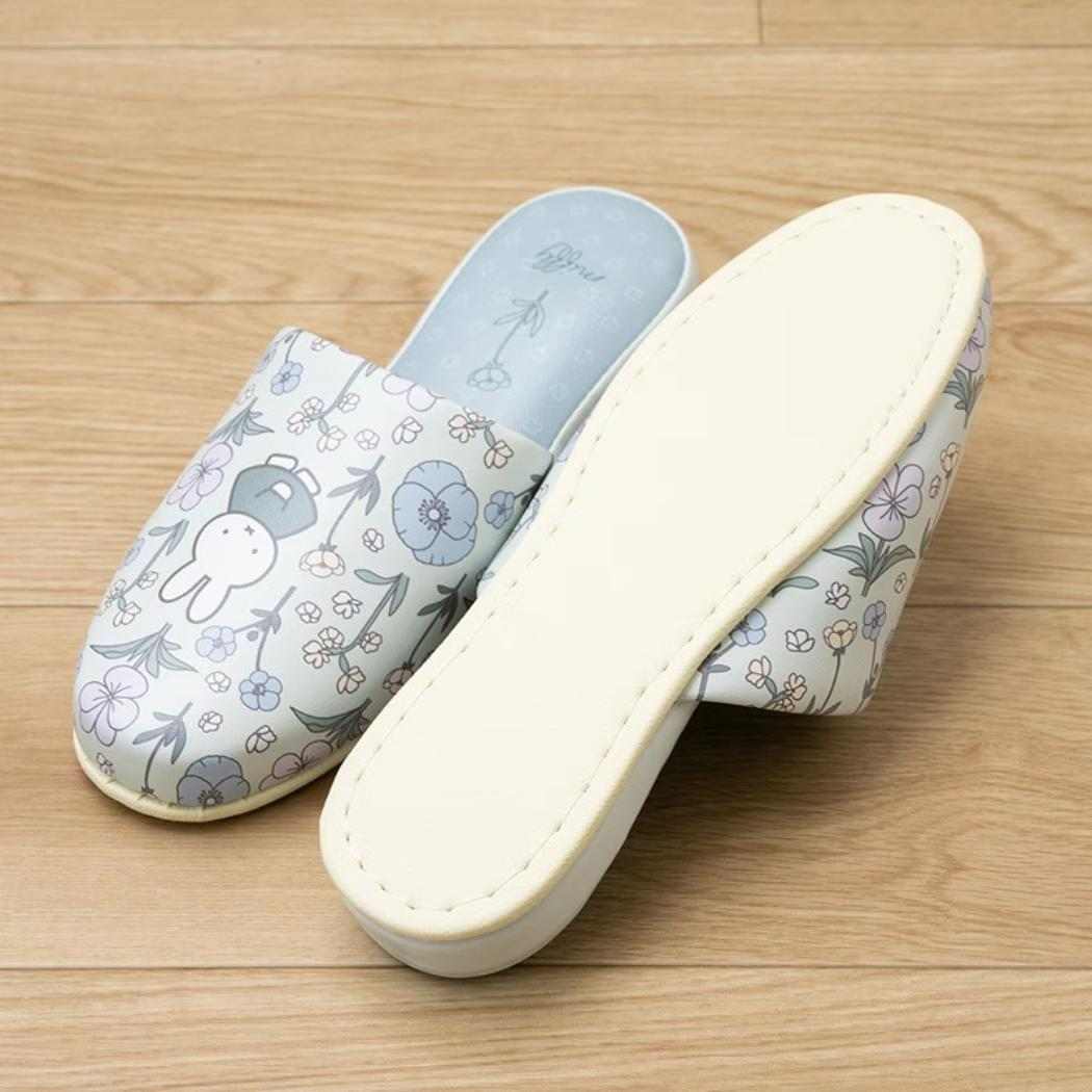ミッフィー トイレ用品 トイレグッズ フルフラワー グリーン スリッパ ディックブルーナ センコー