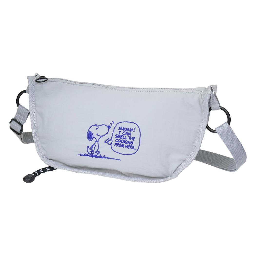 スヌーピー ショルダーバッグ IP.サーモK.RND.PEANUTS-1B 保冷サコッシュ SMELL スメル ピーナッツ ルートート Thermo Keeper 洗濯 洗える 斜め掛け キャラクター グッズ シネマコレクション