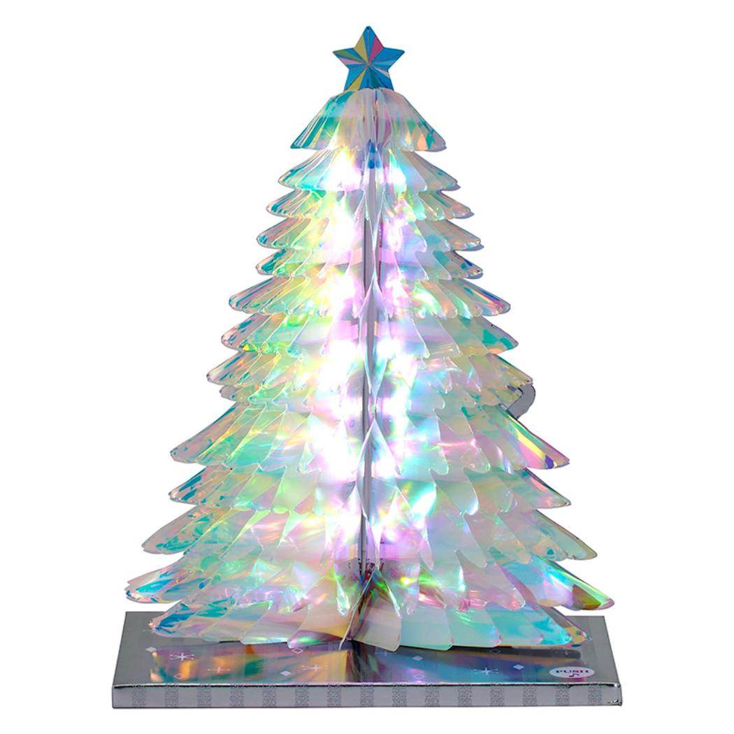 CHRISTMAS グリーティングカード メロディJXPM 1-5 クリスマスカード 立体 白いツリー サンリオ プレゼント ポップアップ グッズ メール便可 シネマコレクション