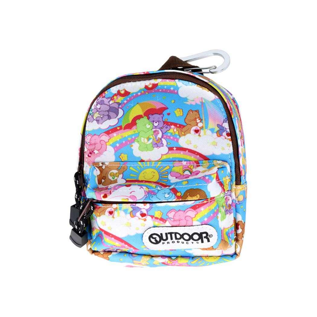 ケアベア ペンポーチ ペンケース BACK PACK OUTDOOR ブルー CareBears サンスター文具 筆箱 PRODUCTS 30 小物入れ キャラクター グッズ シネマコレクション