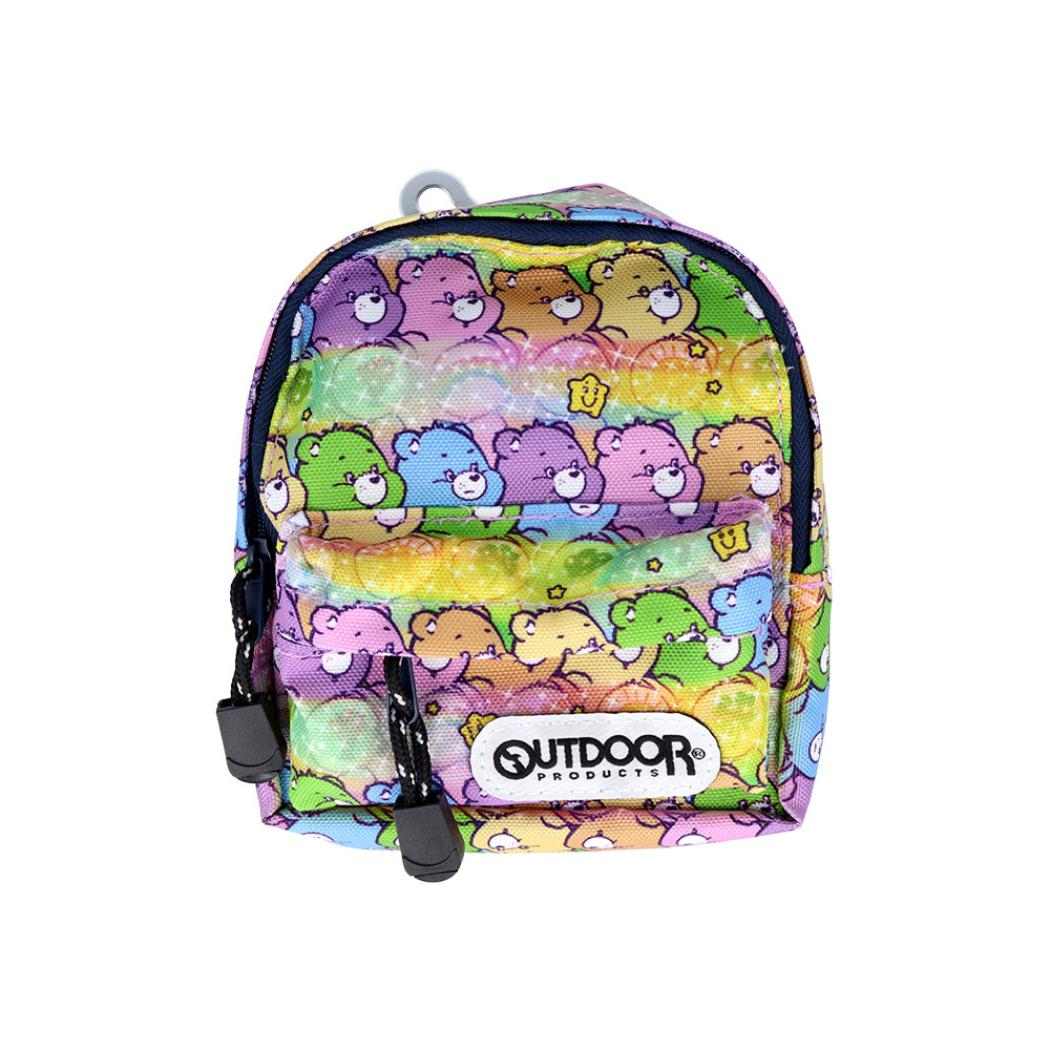 ケアベア ペンポーチ ペンケース BACK PACK OUTDOOR カラフル CareBears サンスター文具 筆箱 PRODUCTS 30 小物入れ キャラクター グッズ シネマコレクション