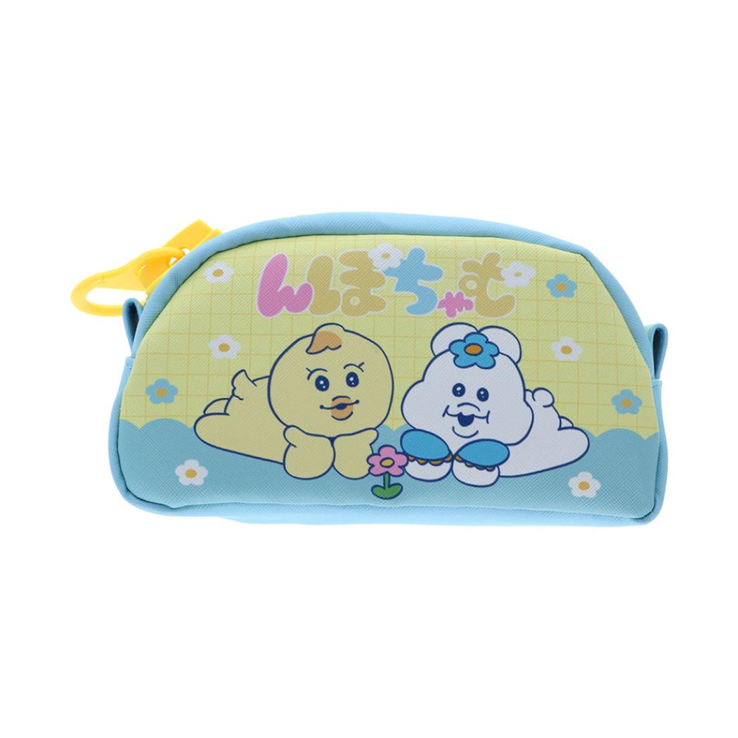 んぽちゃむ ペンポーチ デッカジップペンケース サンスター文具 新学期準備文具 キャラクター グッズ シネマコレクション