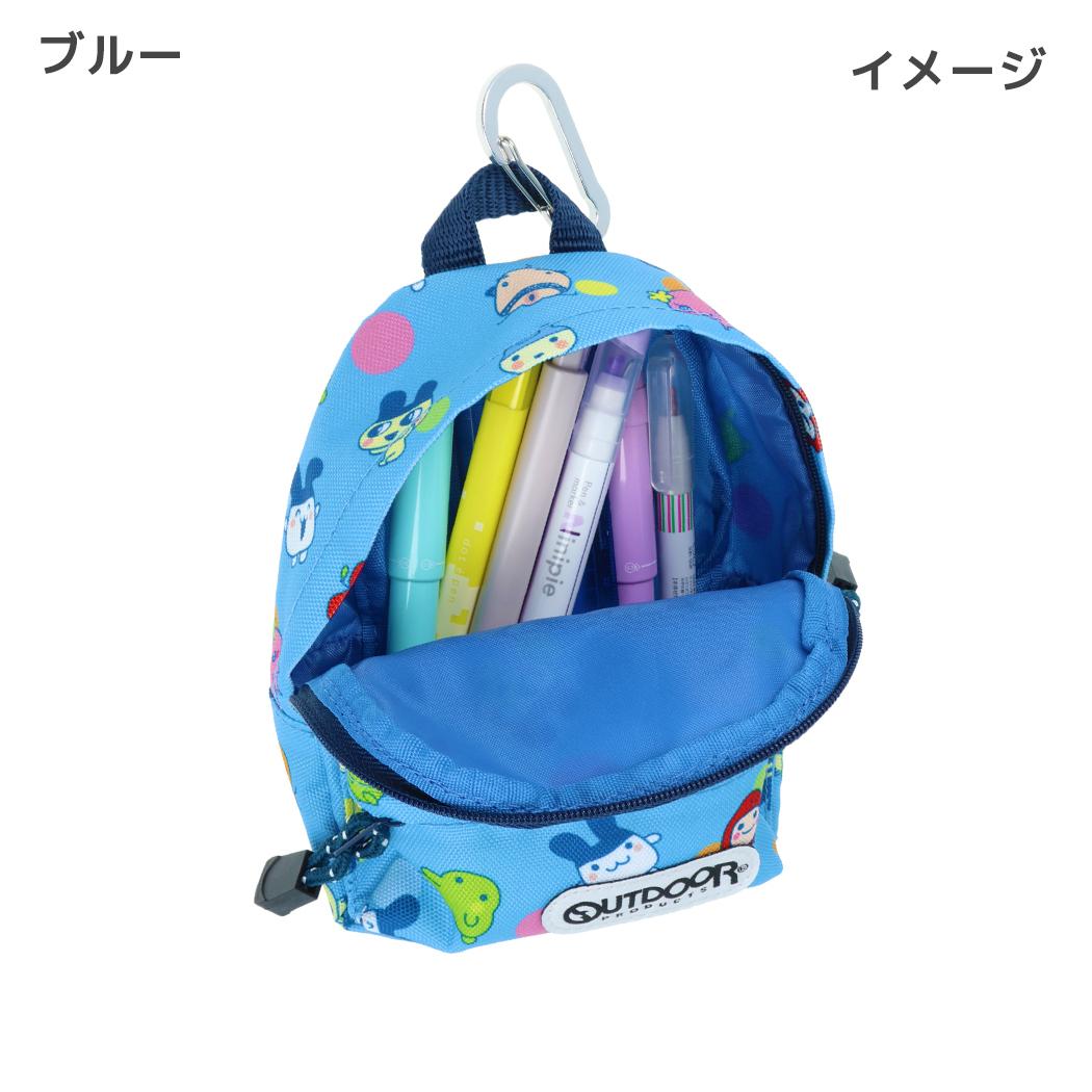 たまごっち ペンポーチ ペンケース BACKPACK OUTDOOR ブルー サンスター文具