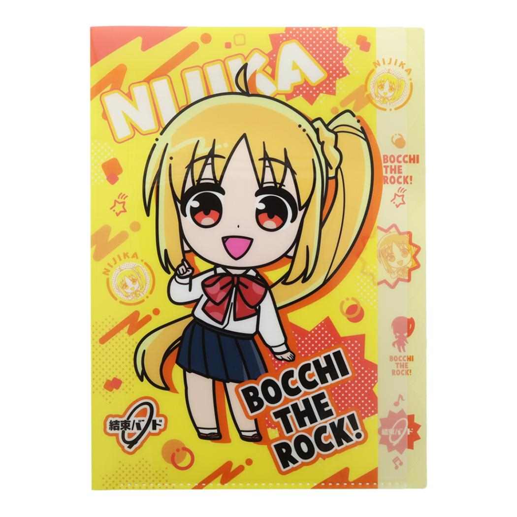 ぼっち ざ ろっく! ポケットファイル ダイカットクリアファイル5P 5インデックス A4 伊地知虹夏 サンスター文具 新学期準備文具 アニメキャラクター グッズ メール便可 シネマコレクション