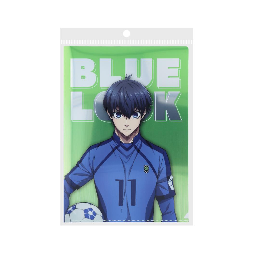 ブルーロック A4クリアファイル メタリックファイル 潔 世一 少年マガジン サンスター文具 書類整理 アニメキャラクター グッズ シネマコレクション