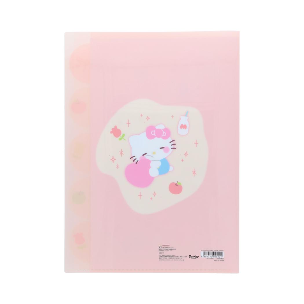 ハローキティ ポケットファイル ダイカットクリアファイル5P A4 MarshmallowPop マシュマロポップ サンリオ サンスター文具
