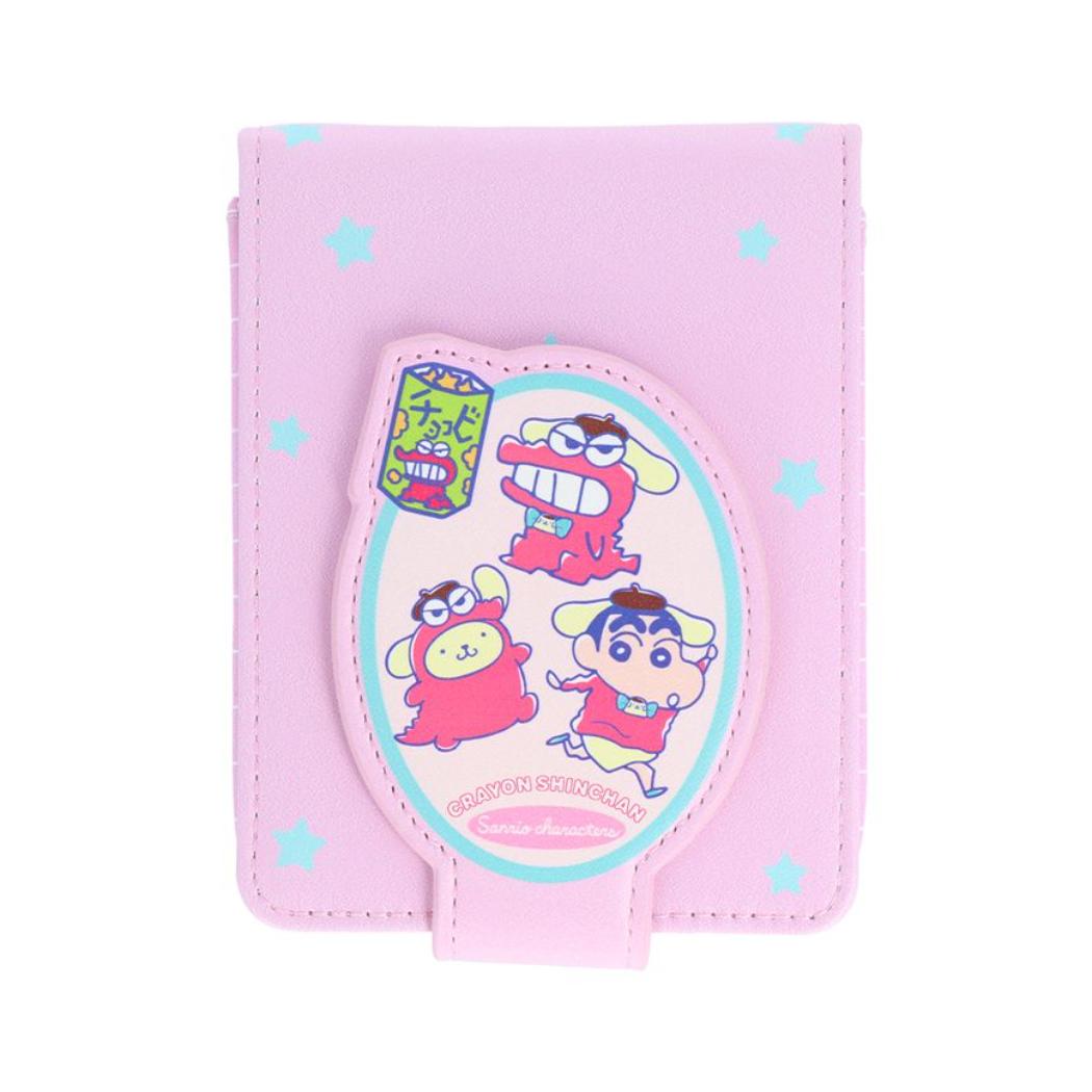 クレヨンしんちゃんxサンリオキャラクターズ ミニポーチ マルチポーチ ピンク サンリオ サンスター文具 小物入れ キャラクター グッズ シネマコレクション