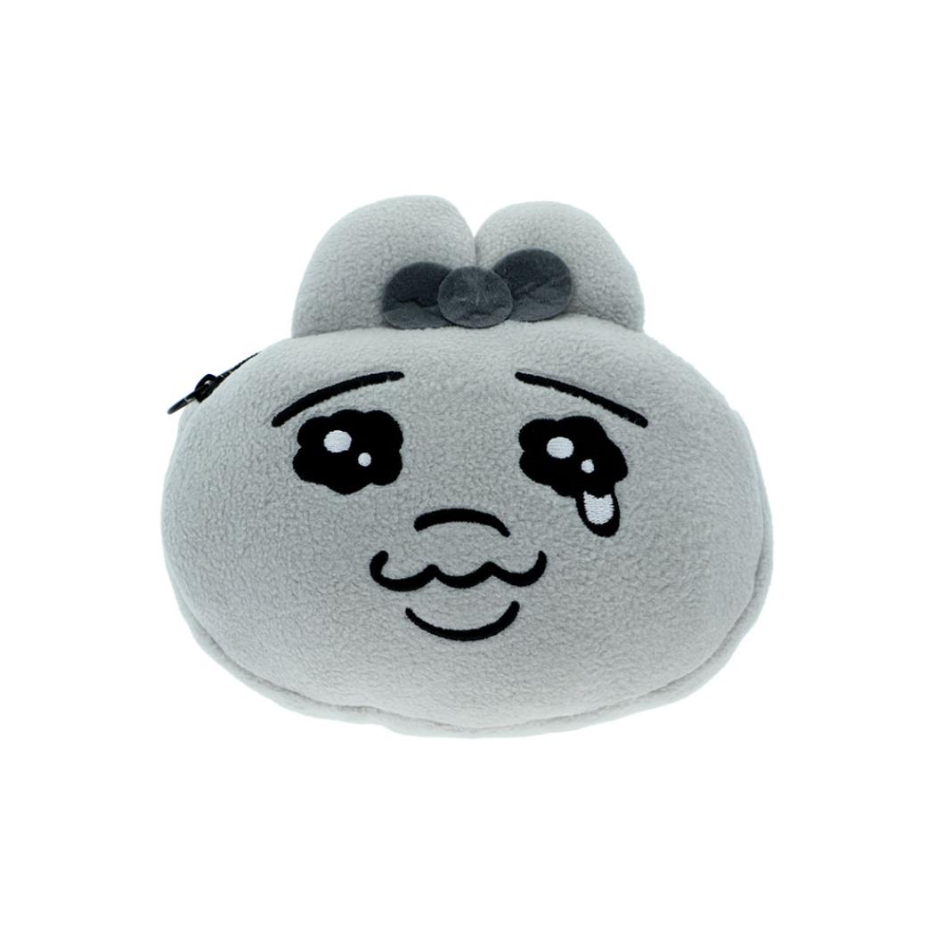 おぱんちゅうさぎ ミニポーチ もちもちポーチ モノクロ サンスター文具 小物入れ キャラクター グッズ シネマコレクション