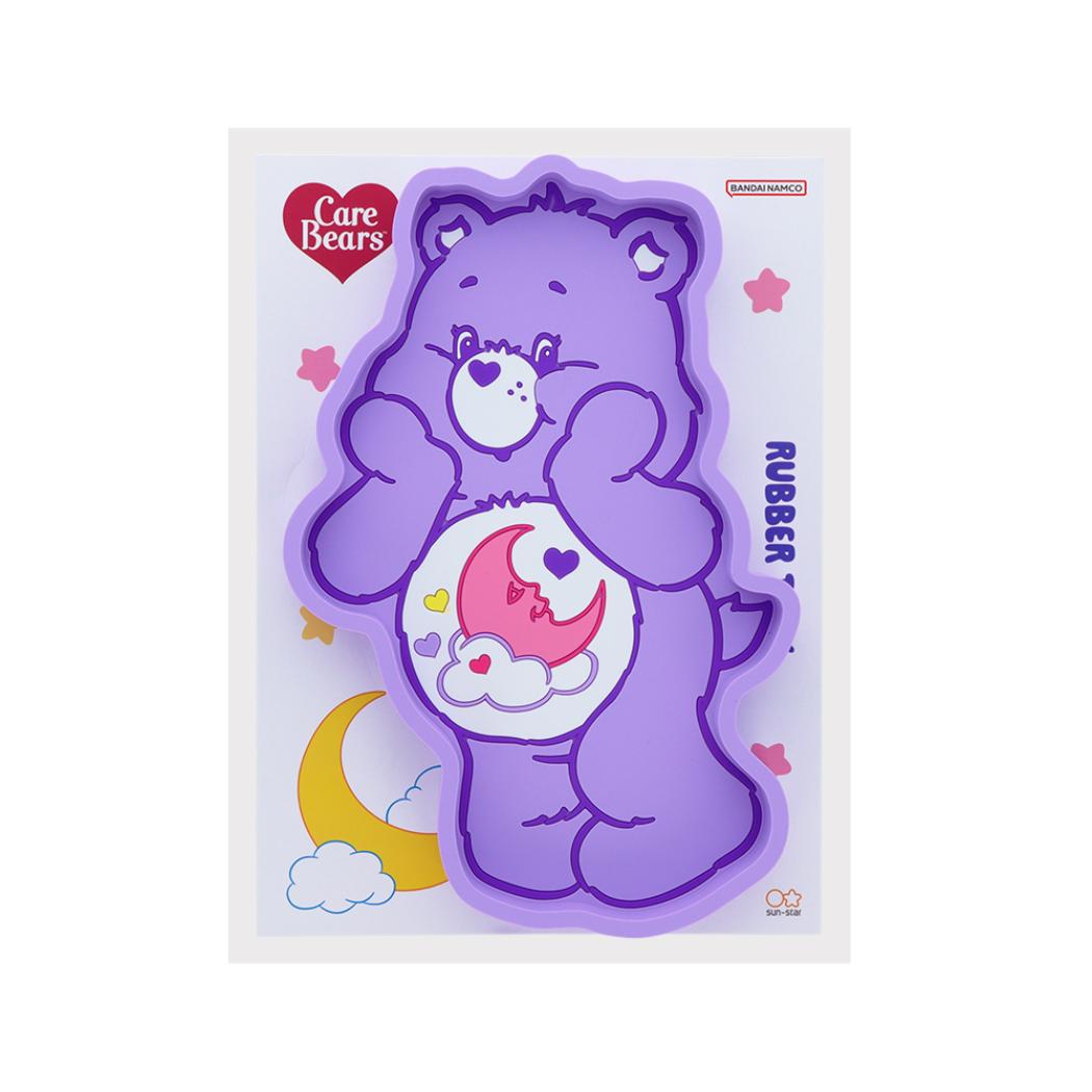 ケアベア 卓上収納 ラバートレー バイオレット CareBears サンスター文具 小物入れ キャラクター グッズ メール便可 シネマコレクション
