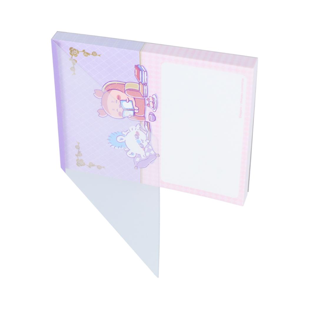 ちいかわ ボンボンドロップシール モモンガ 1シート付!メモ帳 セット