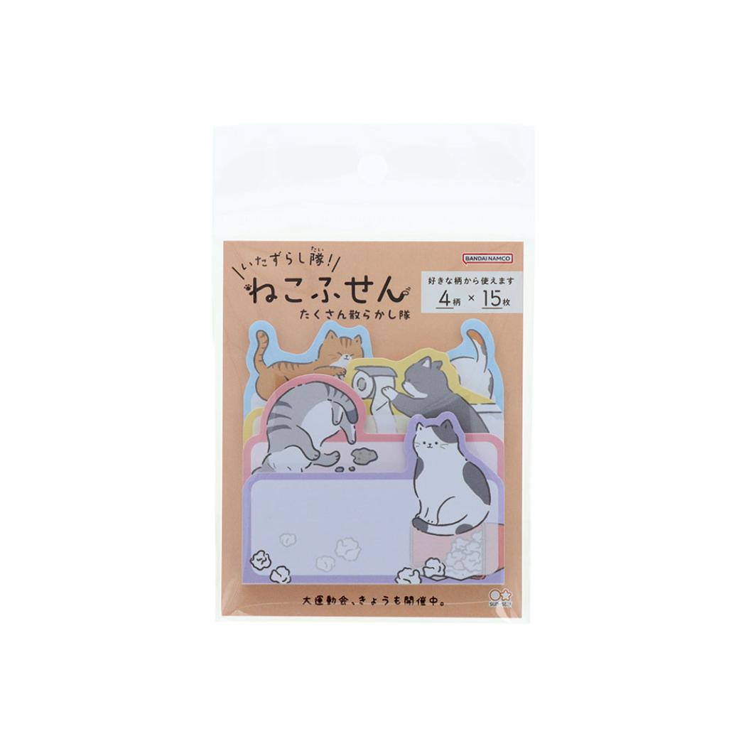 付箋 いたずらし隊!ねこふせん たくさん散らかし隊 猫 サンスター文具 付せん 日本製 かわいい グッズ メール便可 シネマコレクション