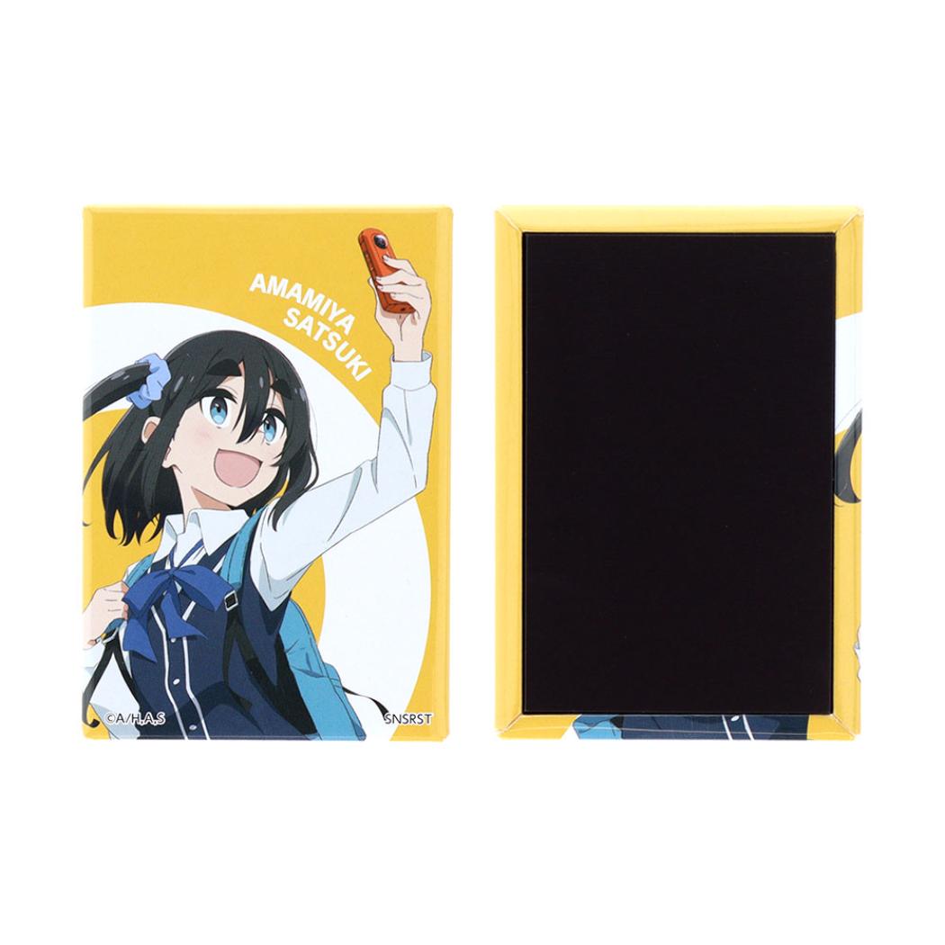 mono 磁石 スクエア缶マグネット 雨宮さつき A サンスター文具 コレクション雑貨 アニメキャラクター グッズ メール便可 シネマコレクション