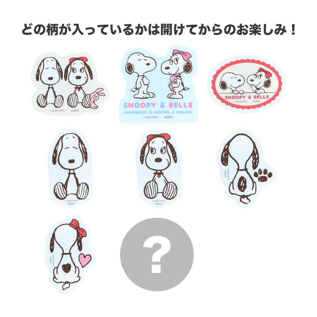 スヌーピー 磁石 アクリルマグネット PNSB 全8種 BOX 8個セット ピーナッツ サンスター文具