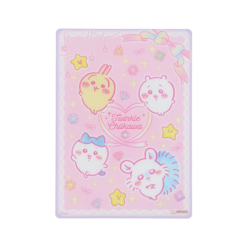 ちいかわ 下敷き クリア下敷き サンスター文具 新学期準備文具 日本製 キャラクター グッズ メール便可 シネマコレクション