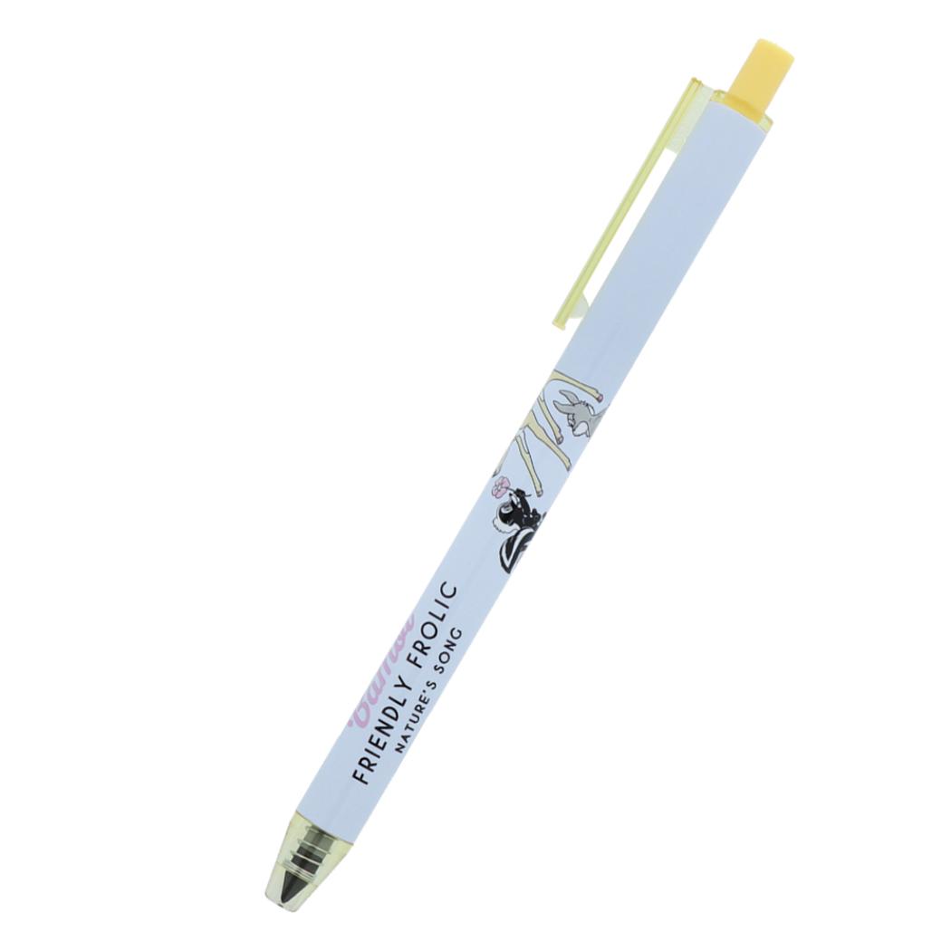 バンビ 鉛筆 metacil light knock バンビ&とんすけ ディズニー サンスター文具 金属鉛筆 筆記用具 キャラクター グッズ メール便可 シネマコレクション