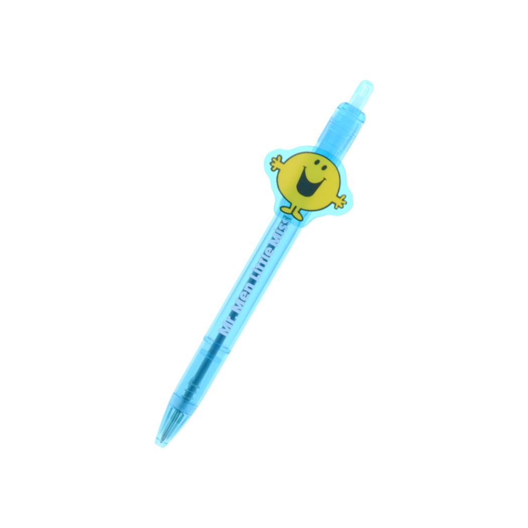 ミスターメン&リトルミス ボールペン プレート付ボールペン M&L ミスター ハッピー サンスター文具 新学期準備文具 キャラクター グッズ メール便可 シネマコレクション