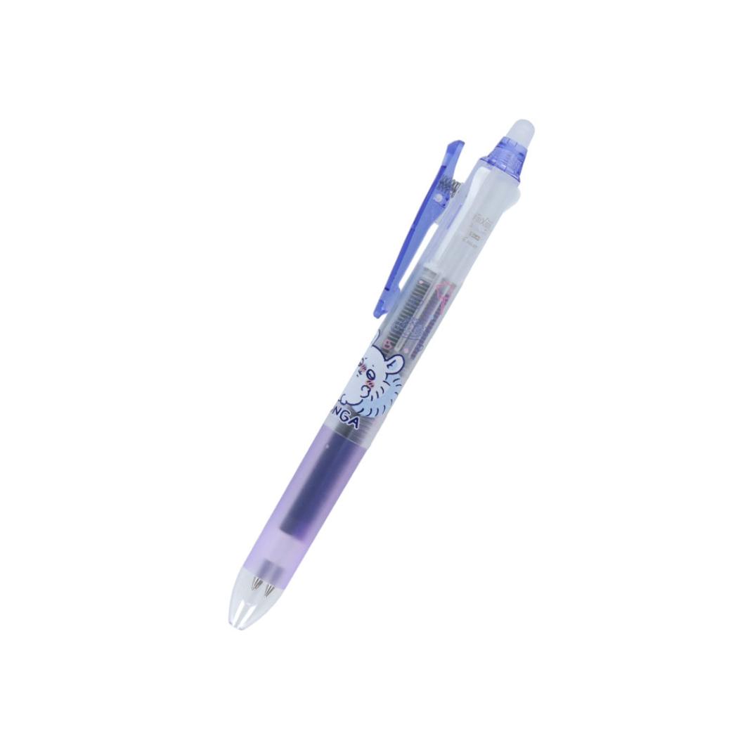 ちいかわ ボールペン フリクションボール3スリム 0.38mm モモンガ サンスター文具 ブラック バイオレット ライトブルー キャラクター グッズ メール便可 シネマコレクション