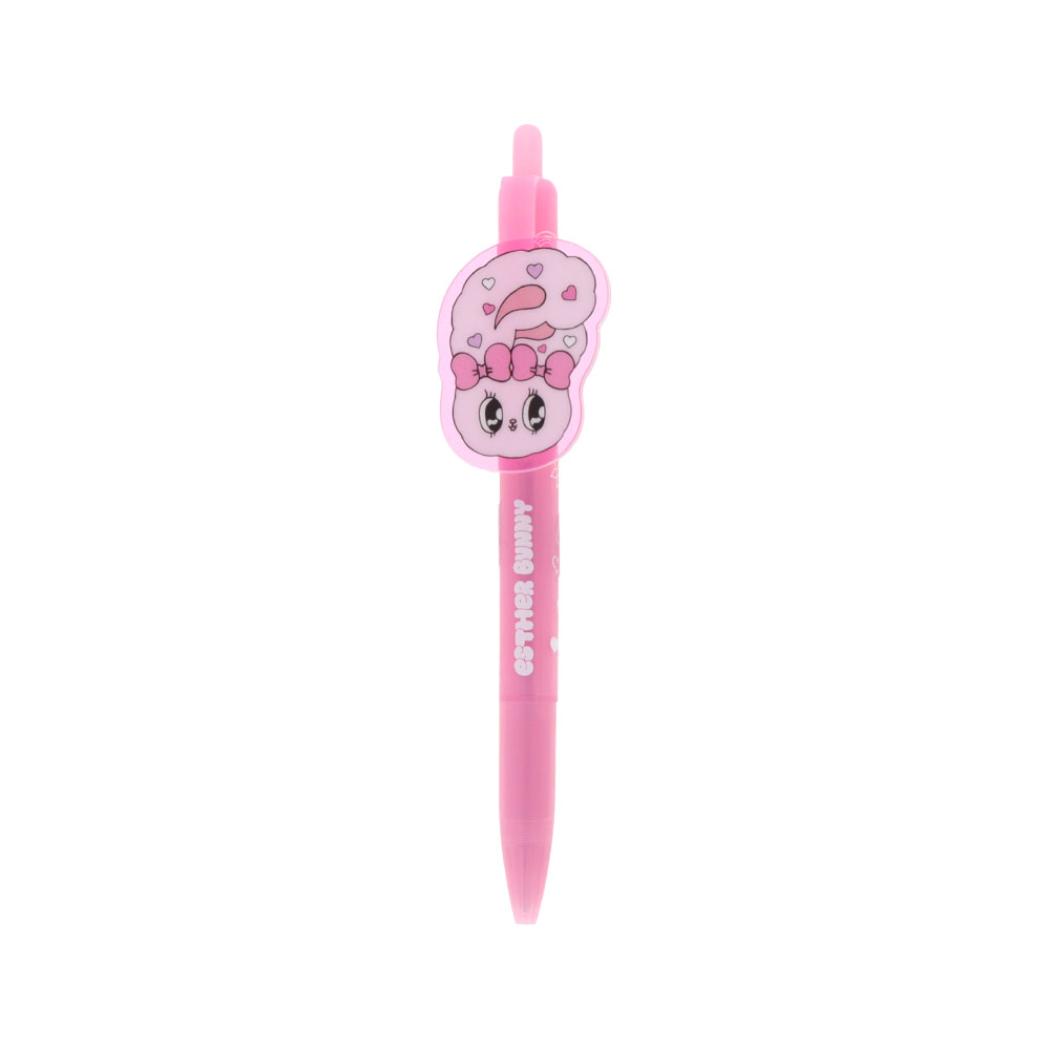 エスターバニー ボールペン プレート付きボールペン 0.5mm リボンバニー ESTHER BUNNY サンスター文具 筆記用具 かわいい キャラクター グッズ メール便可 シネマコレクション