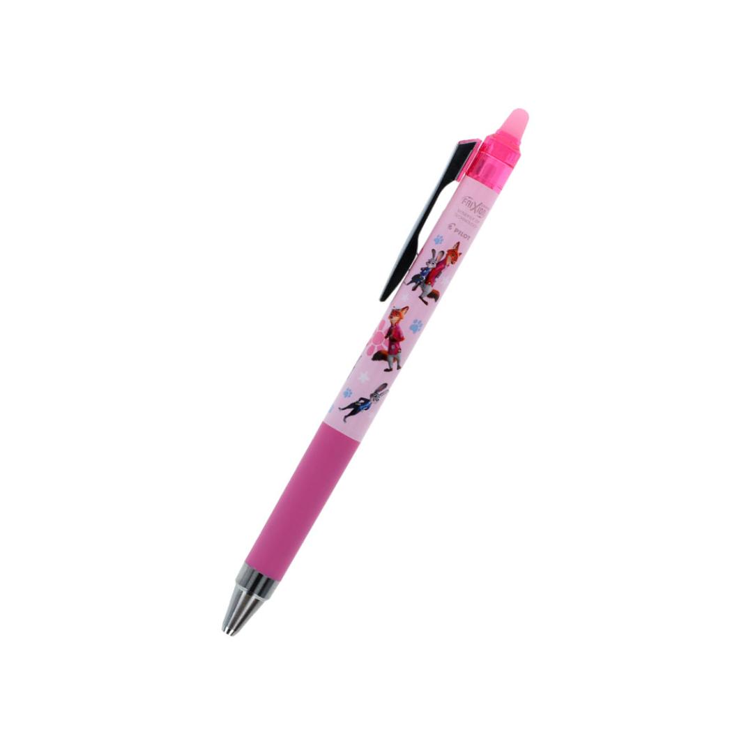 ズートピア ボールペン フリクションポイントノック0.4 P ディズニー サンスター文具 新学期準備文具 PILOT キャラクター グッズ メール便可 シネマコレクション