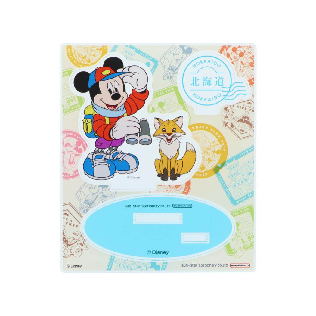 ミッキーマウス アクリルスタンド コレクション雑貨 DREAM TRAVEL 北海道 ディズニー サンスター文具 インテリア雑貨 アクスタ キャラクター グッズ メール便可 シネマコレクション