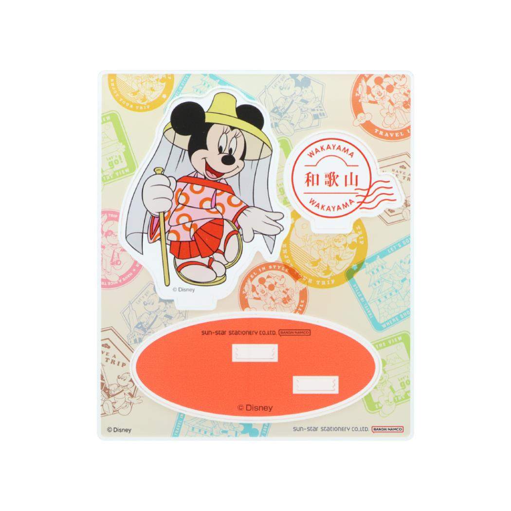ミニーマウス アクリルスタンド コレクション雑貨 DREAM TRAVEL 和歌山県 ディズニー サンスター文具 インテリア雑貨 アクスタ キャラクター グッズ メール便可 シネマコレクション