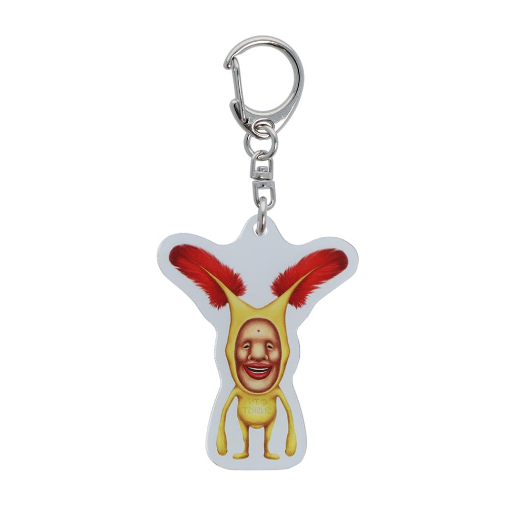 こびとづかん キーリング アクリルキーホルダー C サンスター文具 コレクション雑貨 キャラクター グッズ メール便可 シネマコレクション