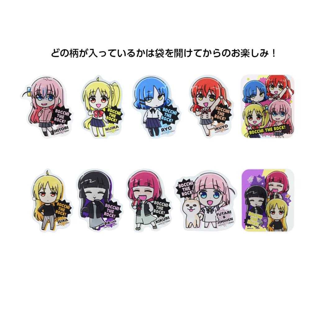 ぼっち ざ ろっく! クリップ アクリルクリップバッジコレクション 全10種 サンスター文具 コレクション雑貨 アニメキャラクター グッズ メール便可 シネマコレクション