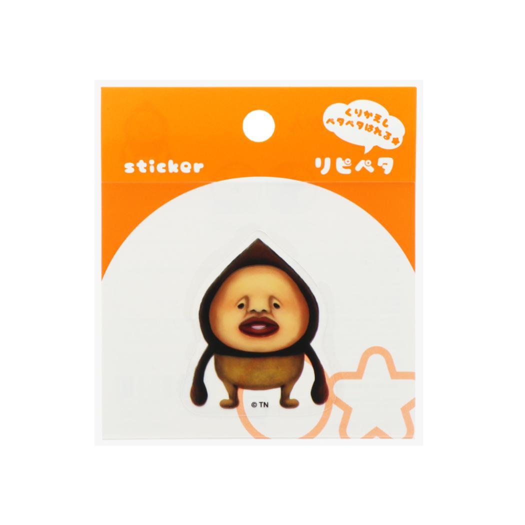 こびとづかん ステッカー リピペタ アマクリソツ サンスター文具 貼って剥がせる ダイカット キャラクター グッズ メール便可 シネマコレクション
