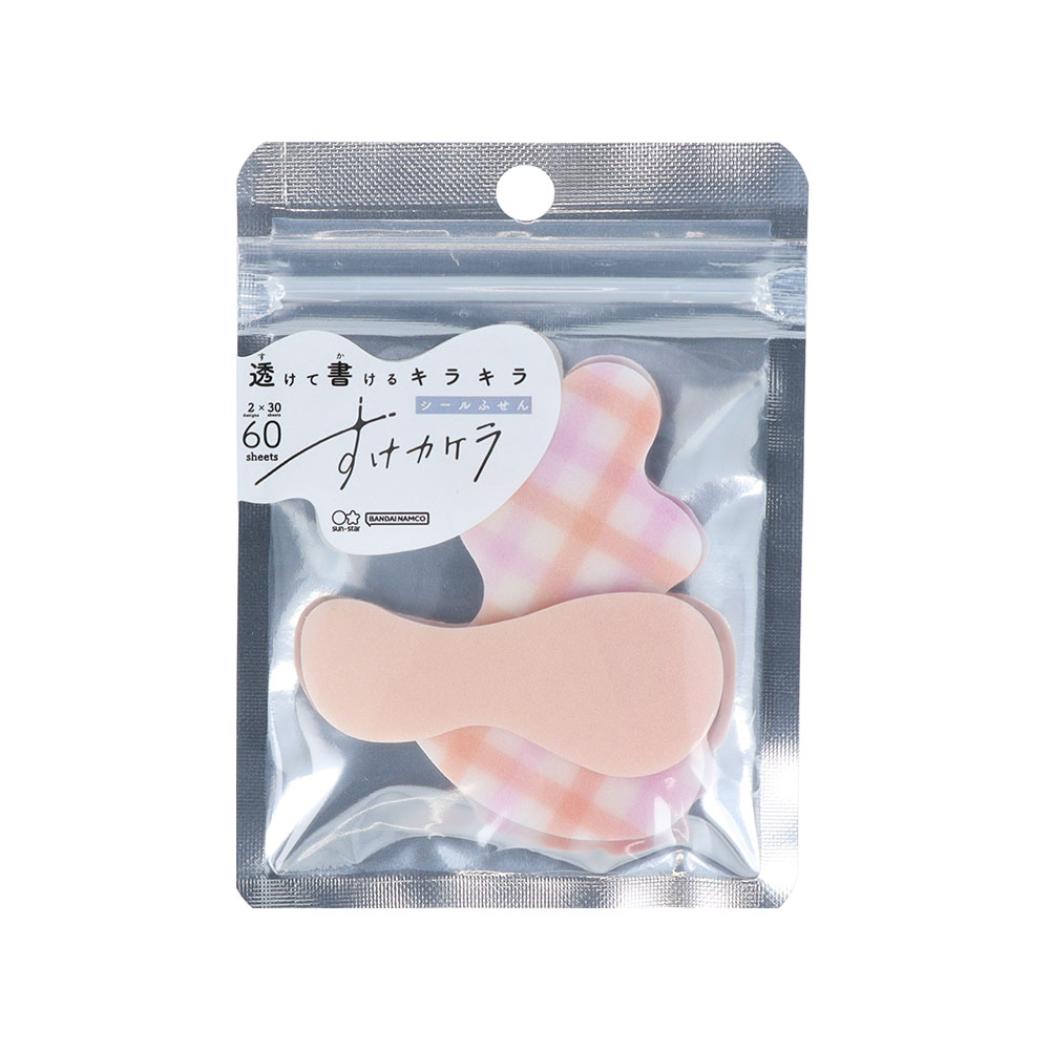 付箋 シールふせん すけカケラ チェック サンスター文具 事務用品 デコレーション グッズ メール便可 シネマコレクション