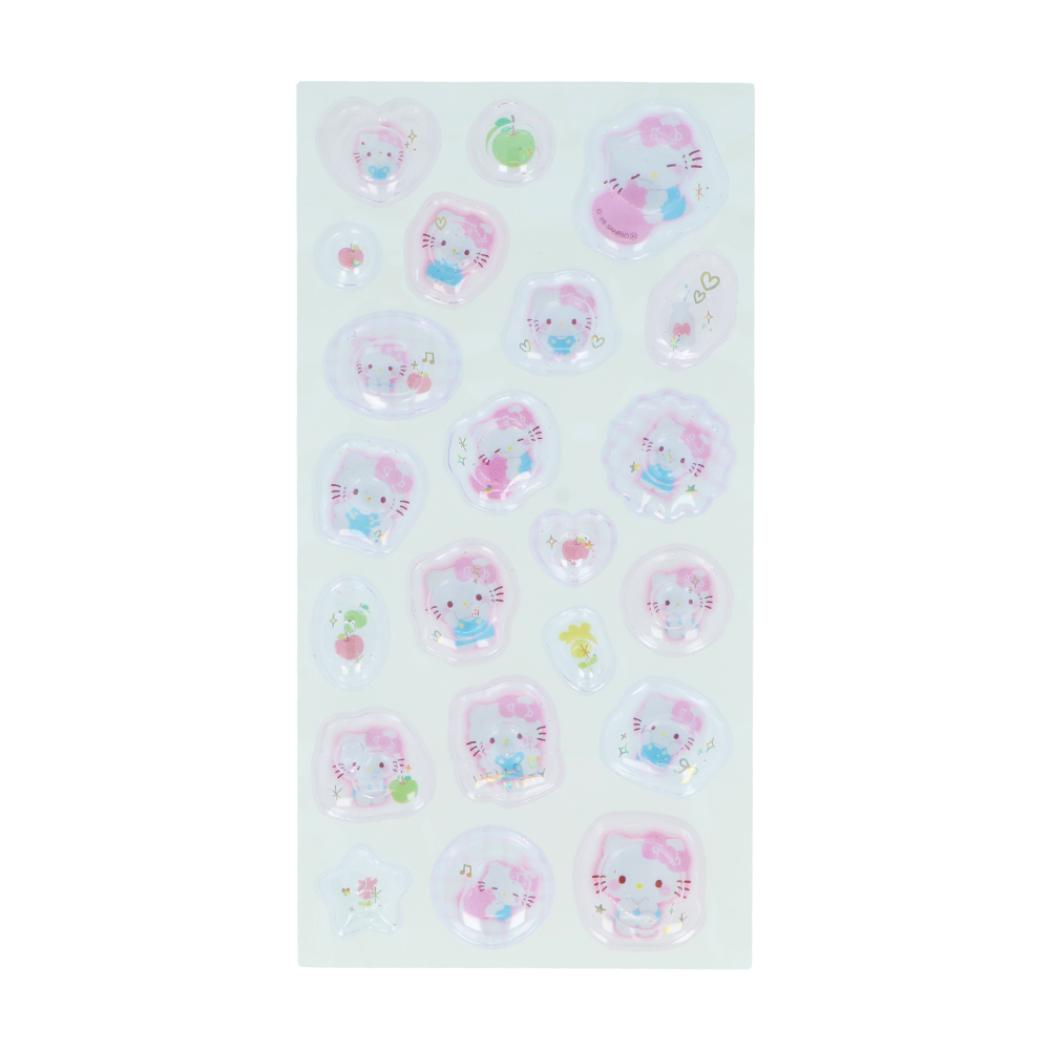 サンリオキャラクターズ シールシート ウォーターシール ミニ マシュマロポップ ハローキティ Sanrio サンスター文具