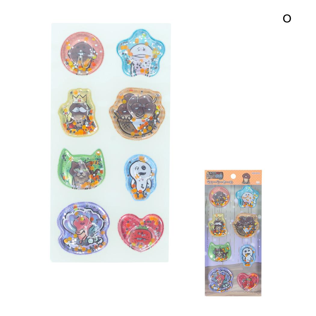 おさわり探偵 なめこ栽培キット シールシート ウォーターシール O サンスター文具