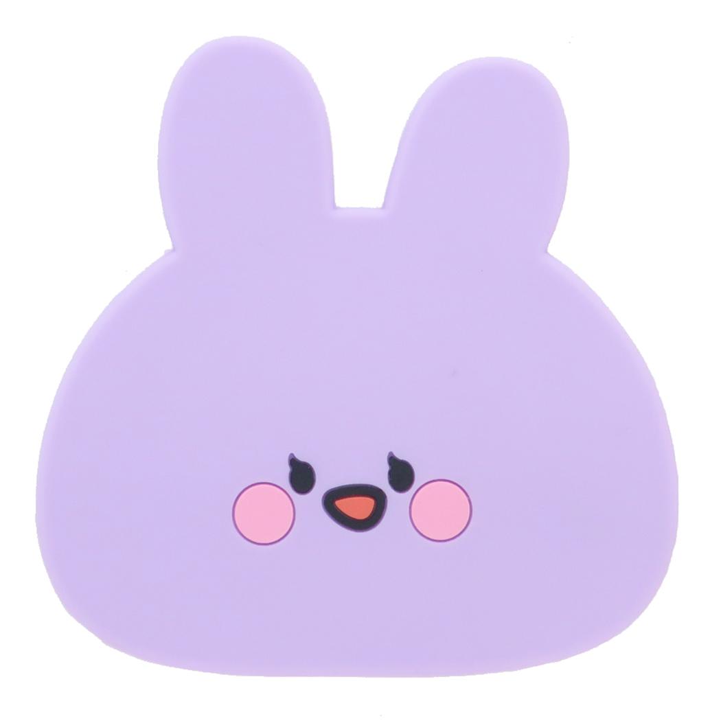 あさみみちゃん 手鏡 シリコンミラー PP サンタン かわいい キャラクター グッズ メール便可 シネマコレクション