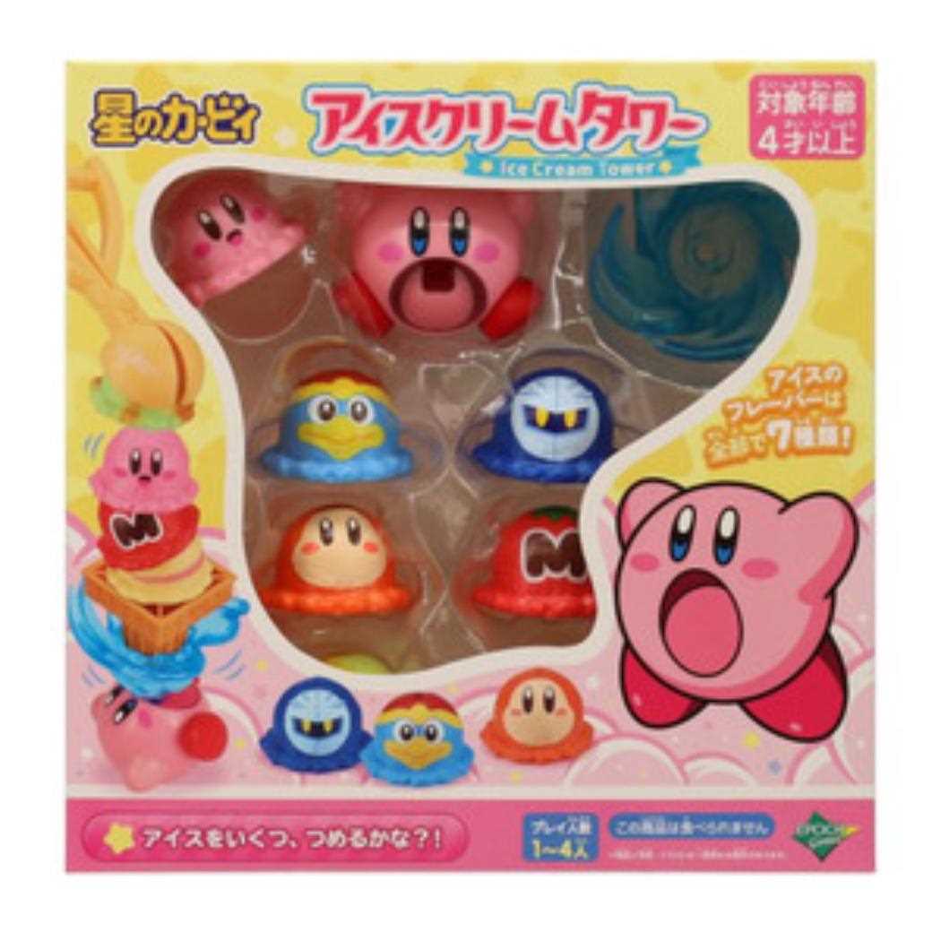 星のカービィ おもちゃ アイスクリームタワー エポック社 プレゼント 玩具 キャラクター グッズ シネマコレクション