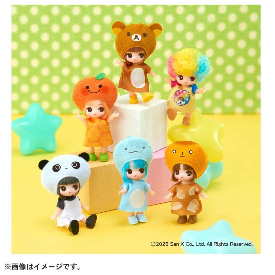 リカちゃん おもちゃ ぷちリカちゃん サンエックスユニバースコレクション 全7種の内どれか1個 タカラトミー